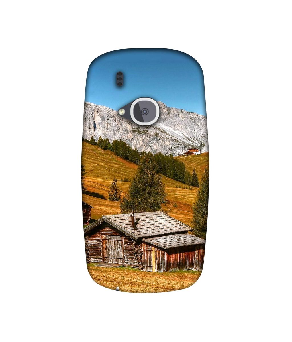 Amazon Brand - Solimo Designer Hut 3D Printed Hard Back Case Mobile Cover for Nokia 3310