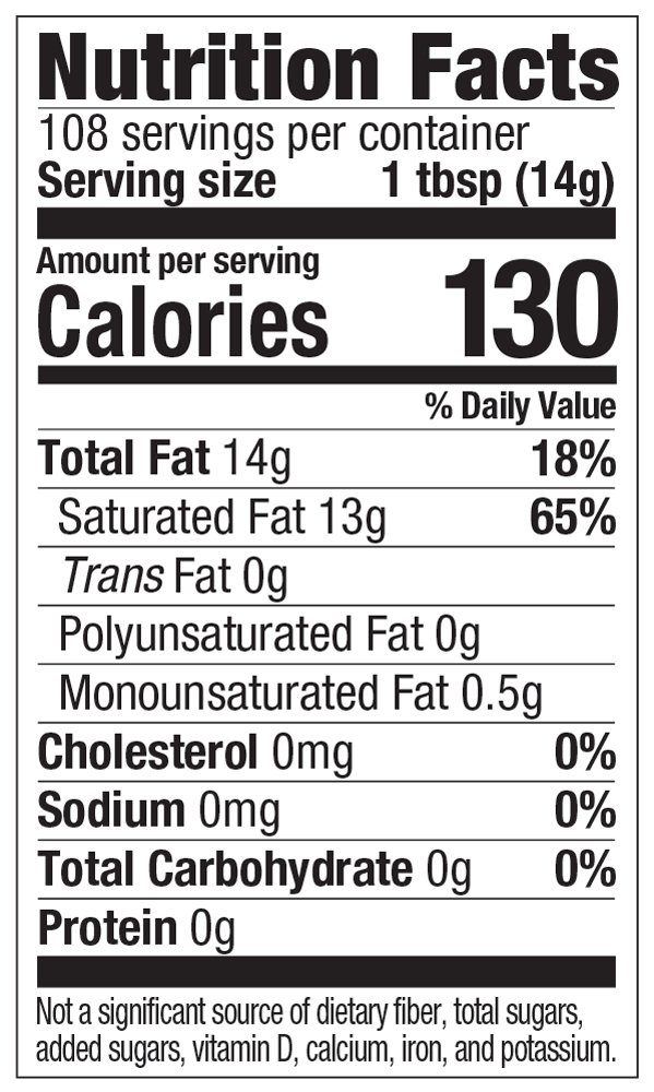 Amazon Brand - Solimo Organic  Virgin Coconut Oil, Unrefined, 54 ounce