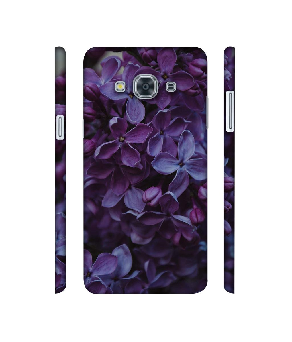 Amazon Brand - Solimo Designer Purple Flowers 3D Printed Hard Back Case Mobile Cover for Samsung Galaxy J3 Pro