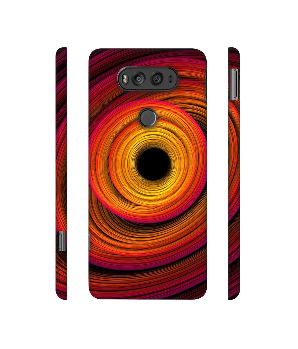 Amazon Brand - Solimo Designer Circle Patternn 3D Printed Hard Back Case Mobile Cover for LG V20