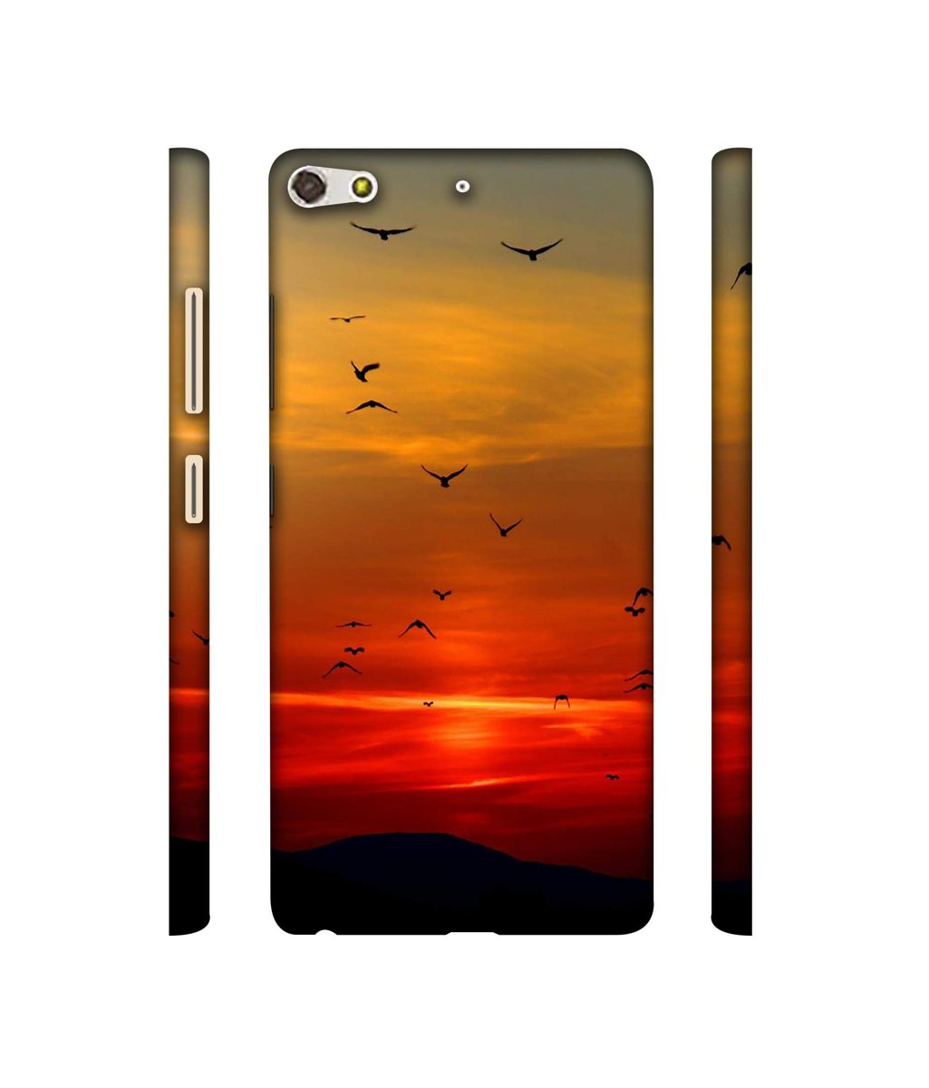 Amazon Brand - Solimo Designer Group Birds 3D Printed Hard Back Case Mobile Cover for Gionee Elife S7