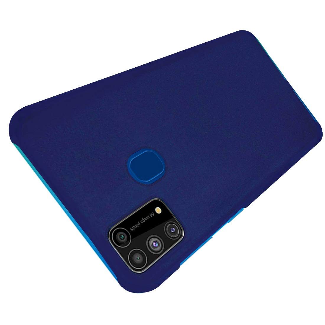 Amazon Brand - Solimo Mobile Cover (Hard Back & Slim) for Samsung Galaxy M31 (Marine Blue)