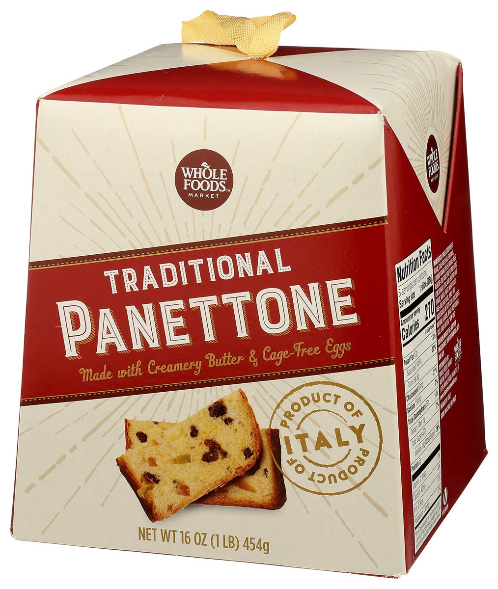 Whole Foods Market, Limited Edition Panettone, Traditional, 16 Ounce