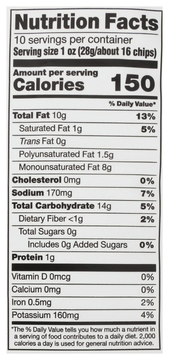 365 EVERYDAY VALUE Classic Sea Salt Potato Chips, 10 OZ