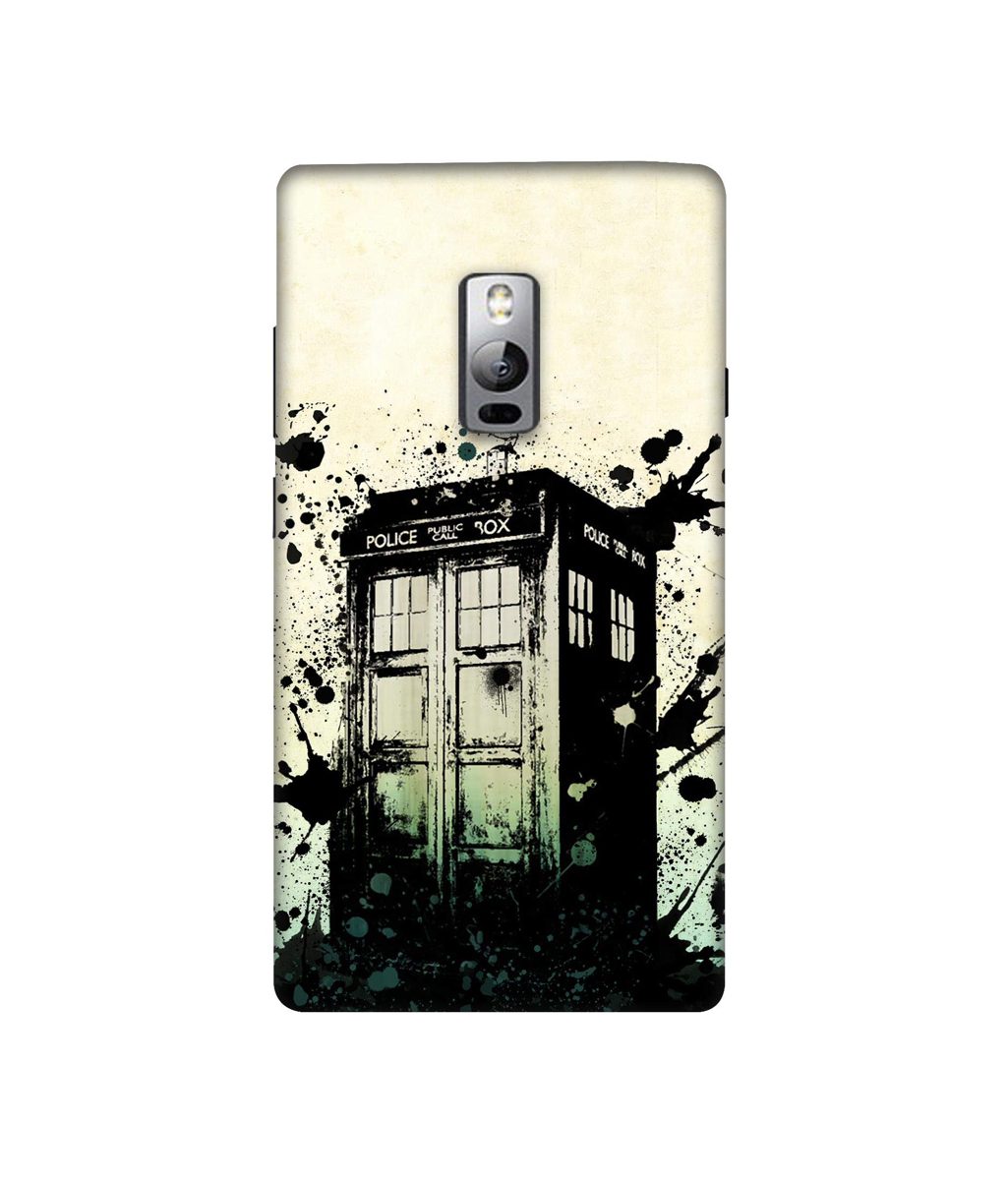 Amazon Brand - Solimo Designer Police Booth 3D Printed Hard Back Case Mobile Cover for OnePlus 2