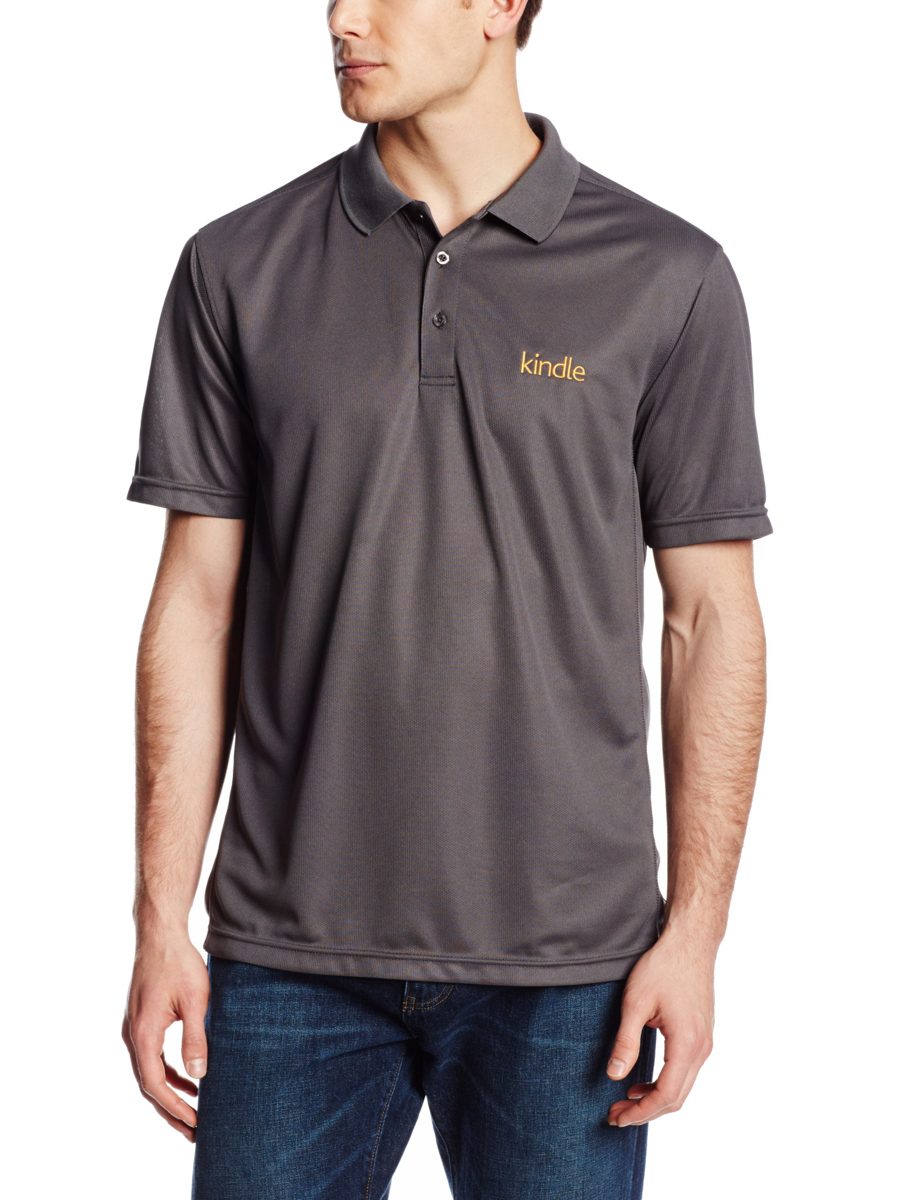 Amazon Gear Men's Active Pique Polo - Kindle