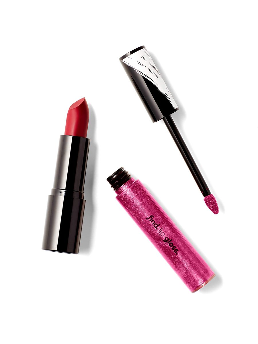FIND Beaming Berry Lipstick Matte No. 7 + Lip Gloss No. 1