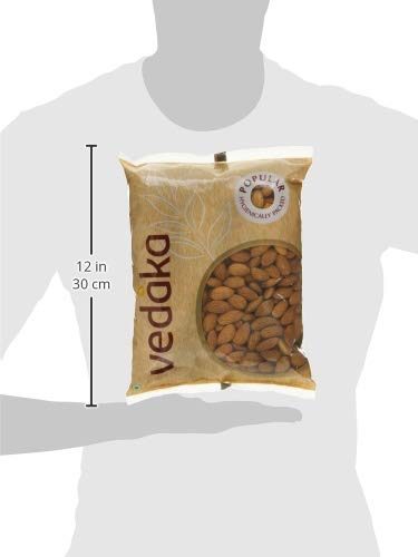 Amazon Brand - Vedaka Popular Whole Almonds, 1kg