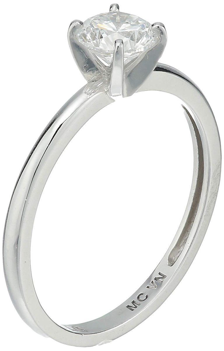 IGI Certified Lab Grown Diamond Solitaire Engagement Ring in 14k White Gold (3/4 CT.TW., I-J Color, SI1-SI2 Clarity)