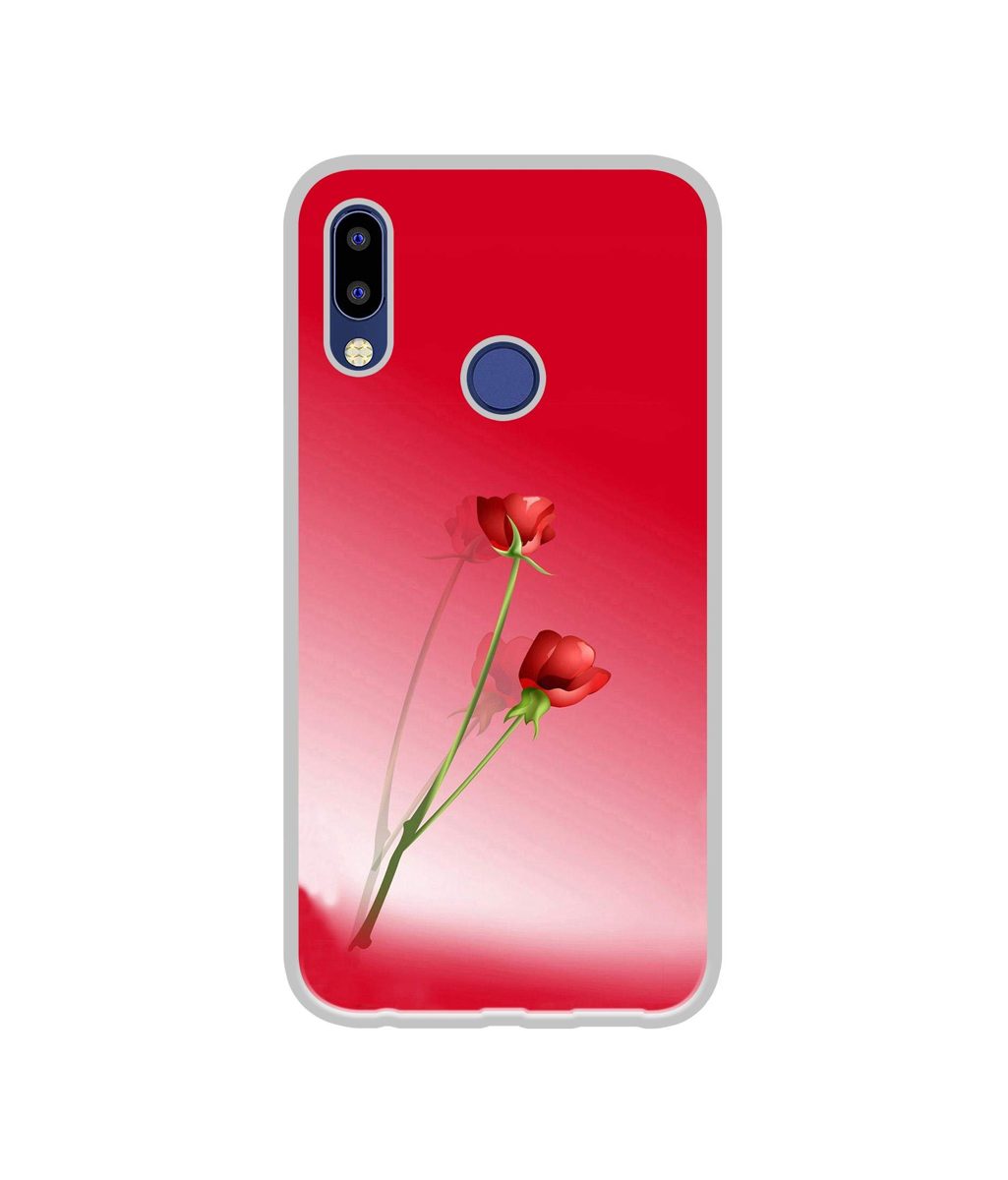 Amazon Brand - Solimo Designer Red Roses UV Printed Soft Back Case Mobile Cover for Tecno Camon i2