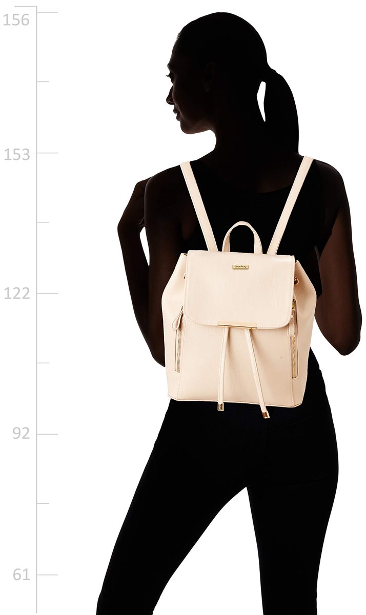 Amazon Brand - Eden & Ivy Women's Backpack Bag (Off-White)