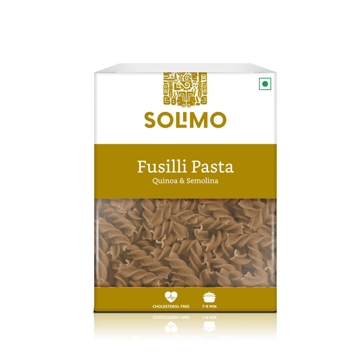 Amazon Brand - Solimo Quinoa & Semolina Fusilli Pasta, 500g