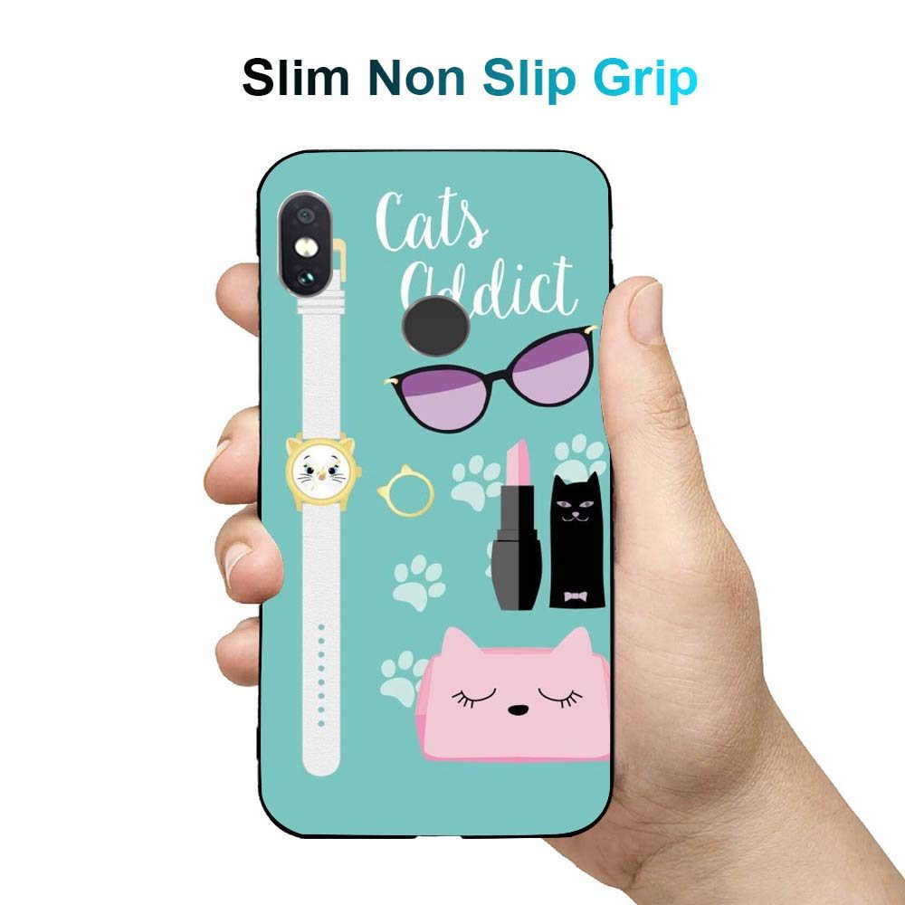 Amazon Brand - Solimo Designer Cat's Addict Printed Hard Back Case Mobile Cover for Xiaomi Redmi Note 6 pro (D1234)