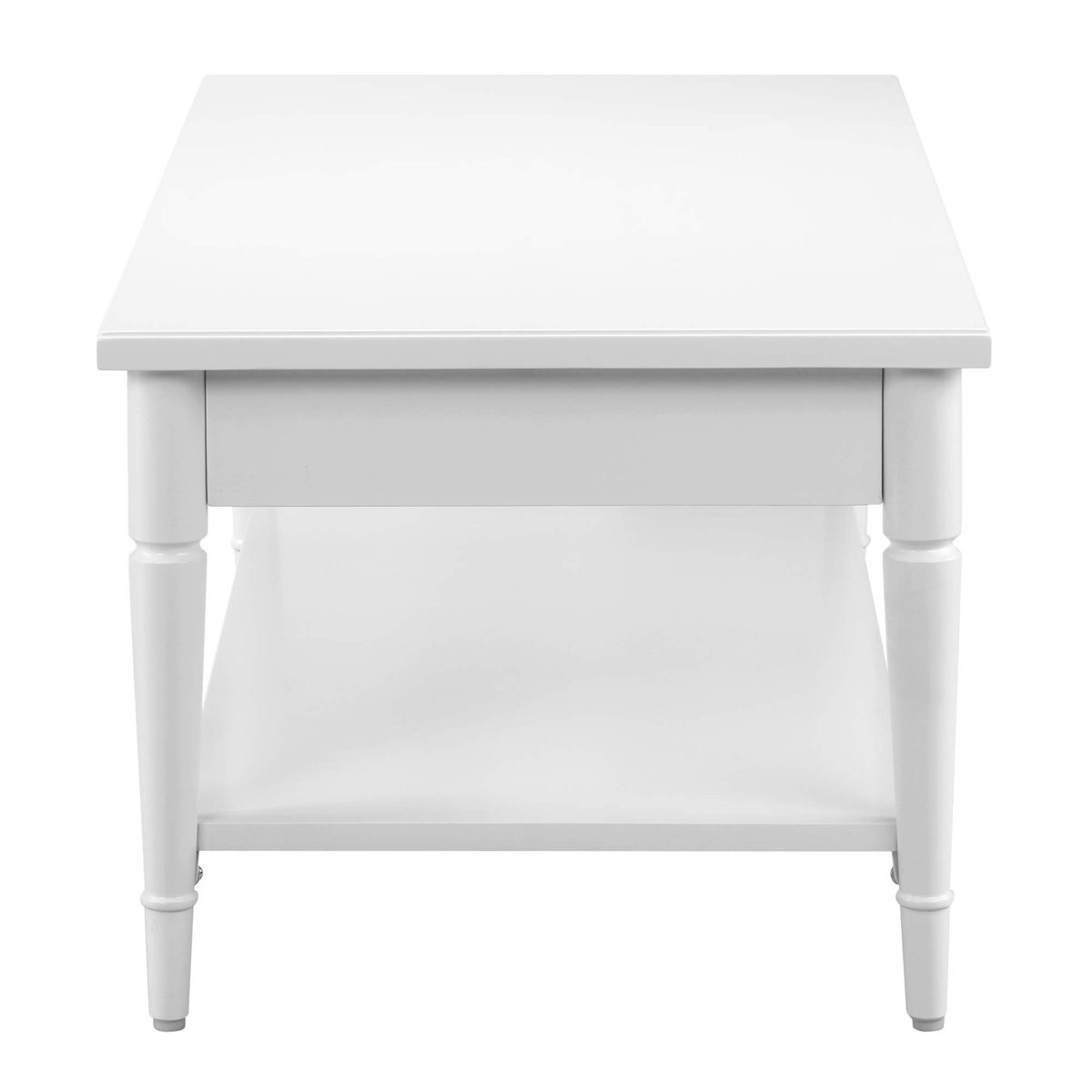 Amazon Brand – Ravenna Home Classic Coffee Table, 42"W, White