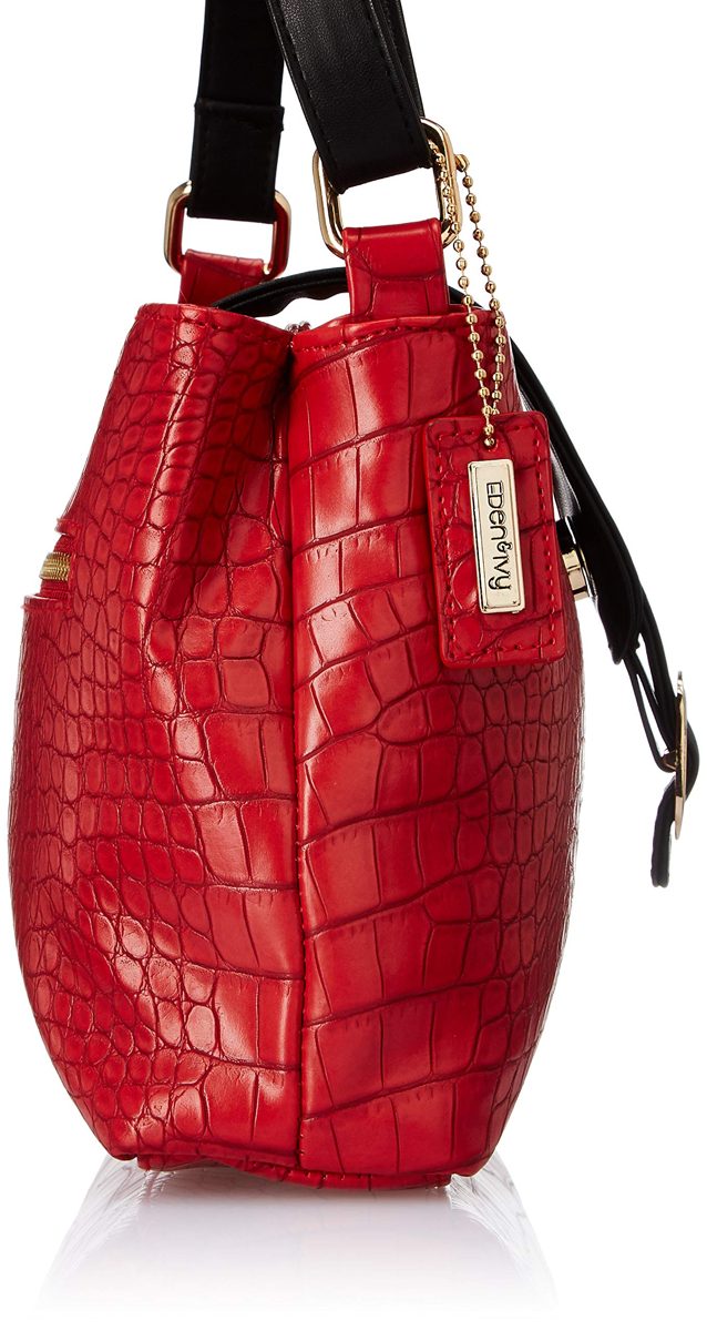 Amazon Brand - Eden & Ivy Women's Sling Bag (Red)