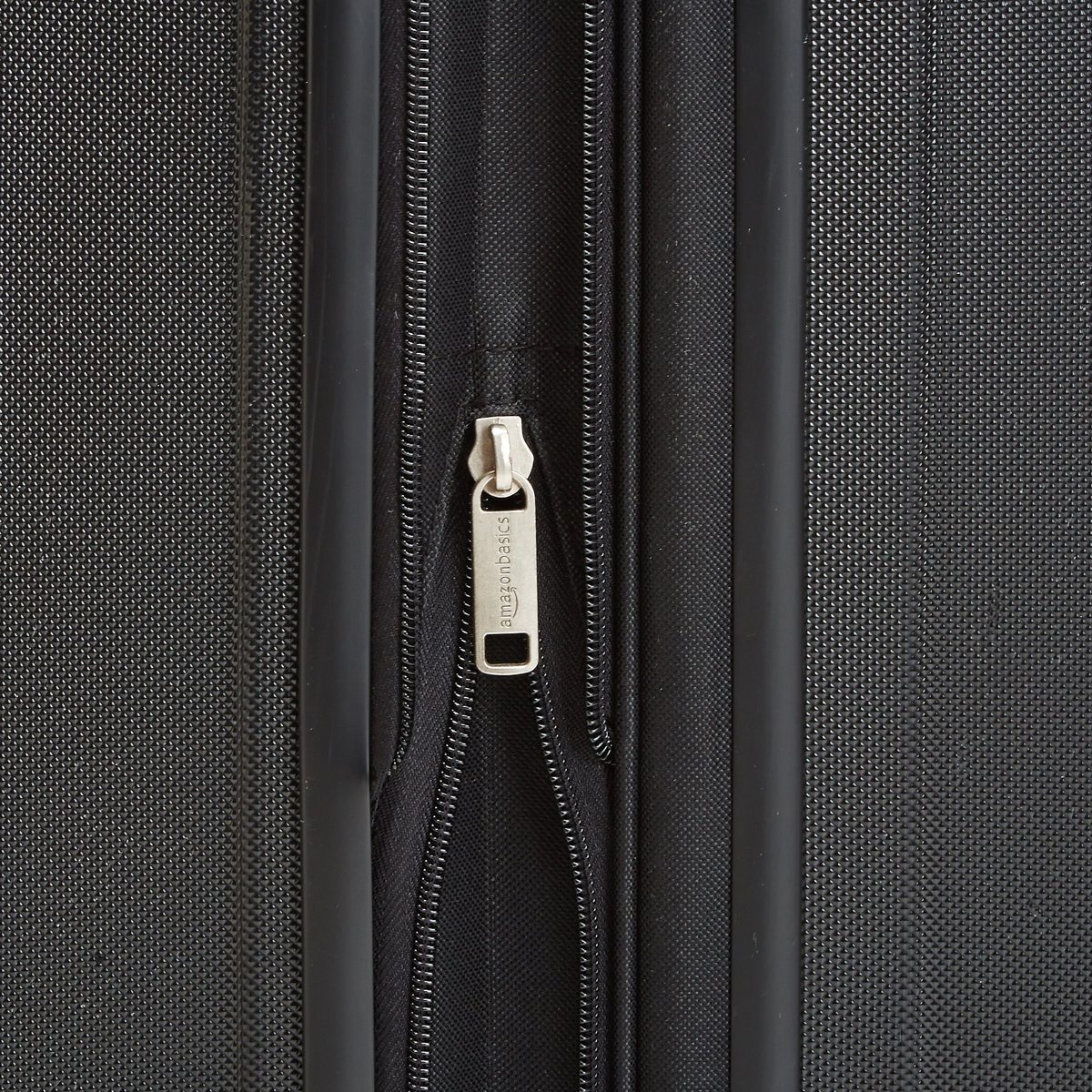 AmazonBasics Hardside Spinner Luggage - 20-Inch, Carbon Black