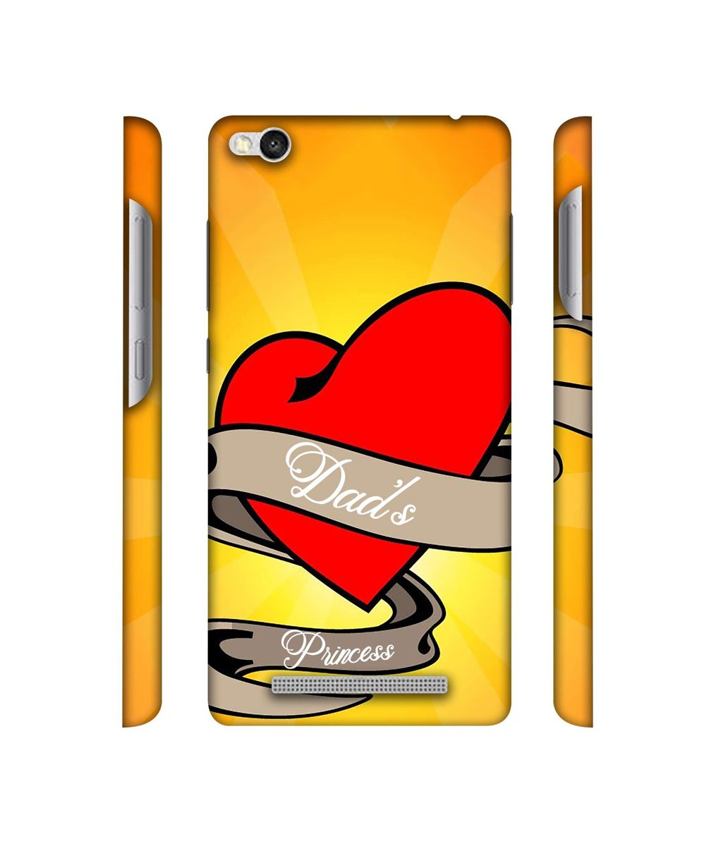 Amazon Brand - Solimo Designer Dad's Princess 3D Printed Hard Back Case Mobile Cover for Xiaomi Redmi 3S