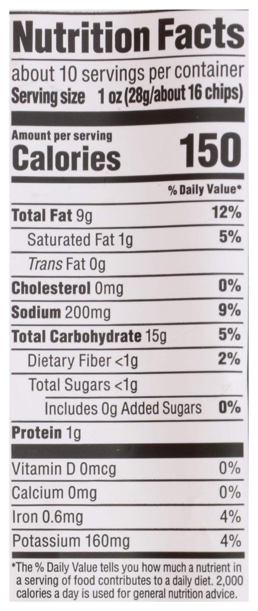 365 EVERYDAY VALUE Italian Hoagie Potato Chip, 10 OZ