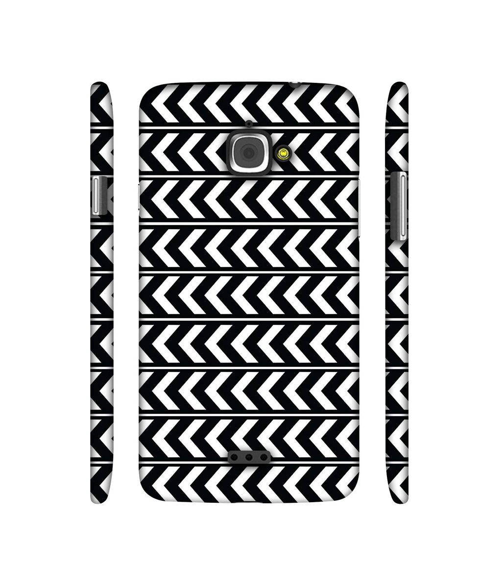 Amazon Brand - Solimo Designer Horizontal Arrow Texture 3D Printed Hard Back Case Mobile Cover for InFocus M350