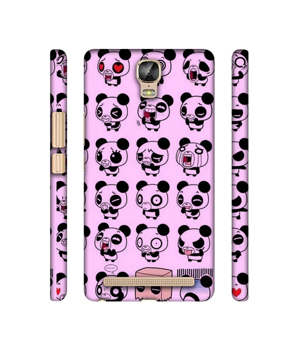 Amazon Brand - Solimo Designer Panda Experation 3D Printed Hard Back Case Mobile Cover for Gionee Marathon M5 Plus
