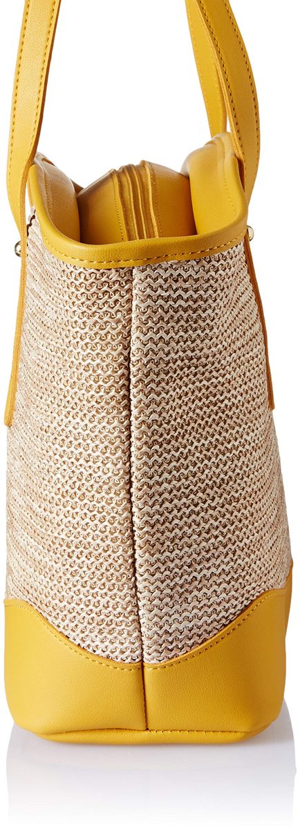 Flavia Women's Handbag (Yellow)