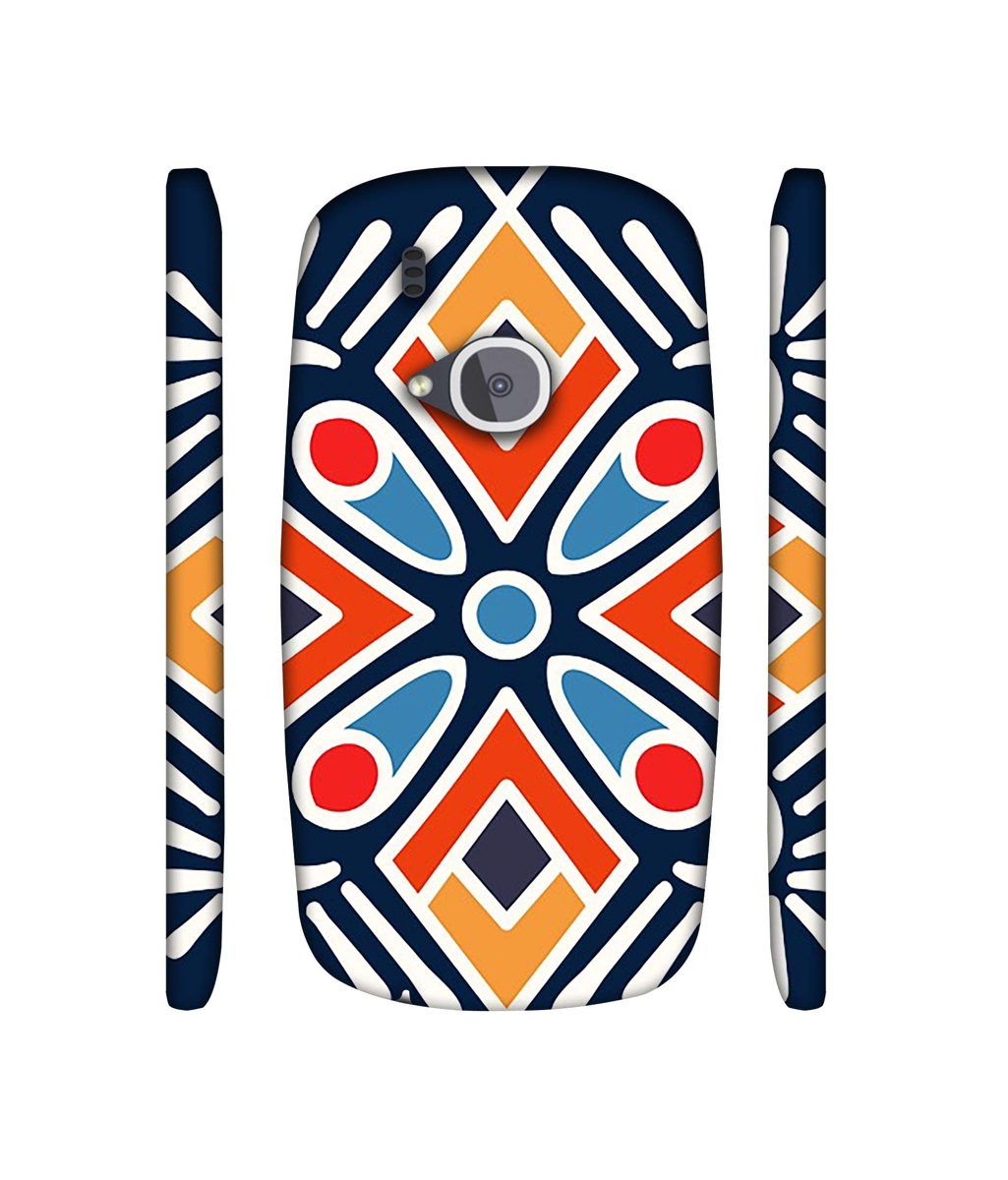 Amazon Brand - Solimo Designer Rangolee 3D Printed Hard Back Case Mobile Cover for Nokia 3310