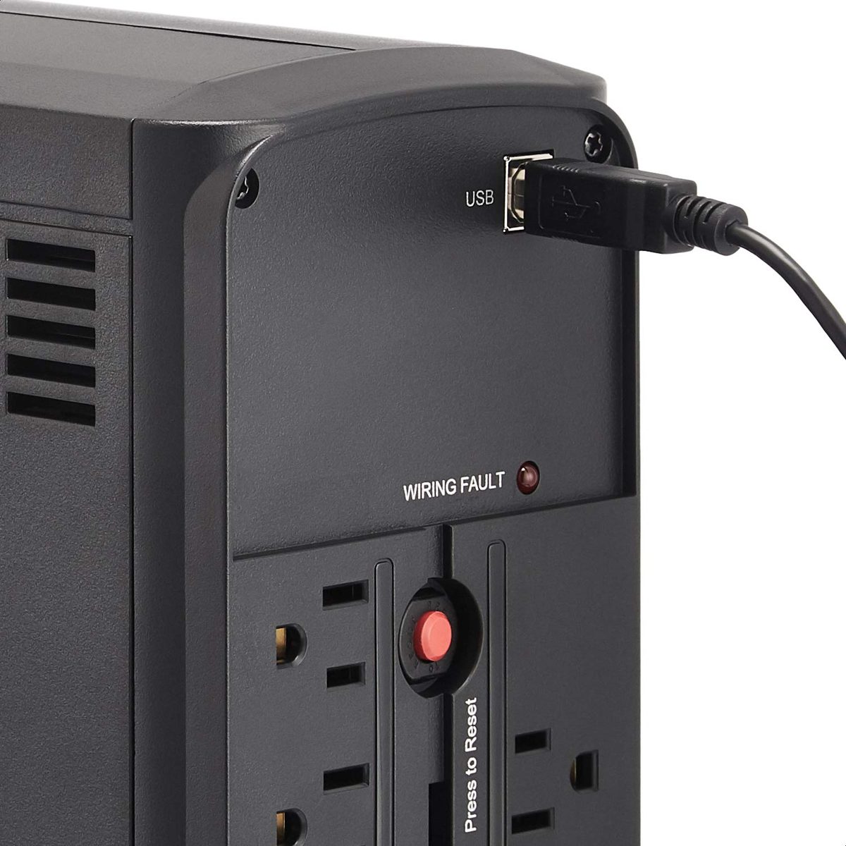 AmazonBasics Line-Interactive UPS 1000VA 550 Watt, 9 Outlets