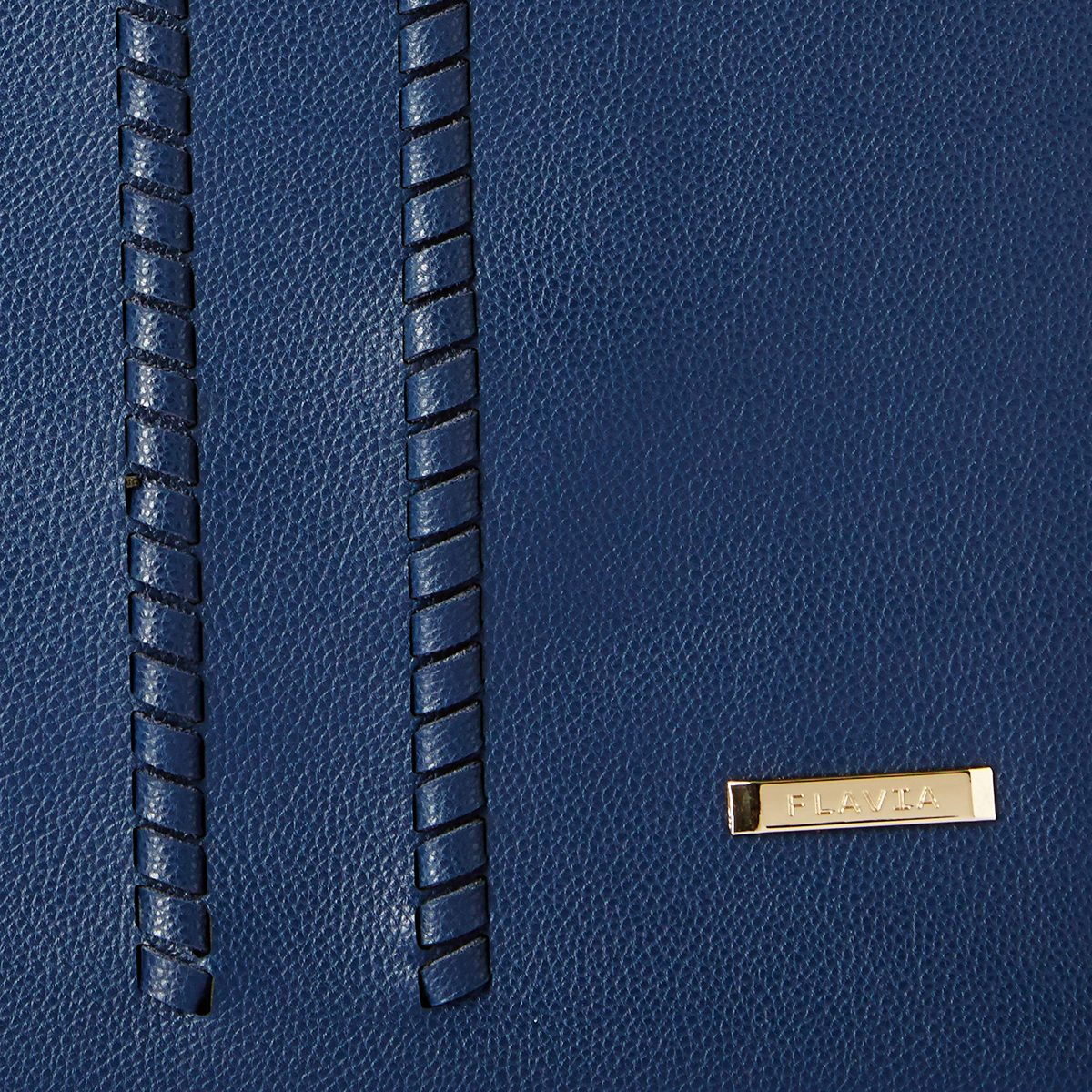Flavia Women's Handbag (Blue)