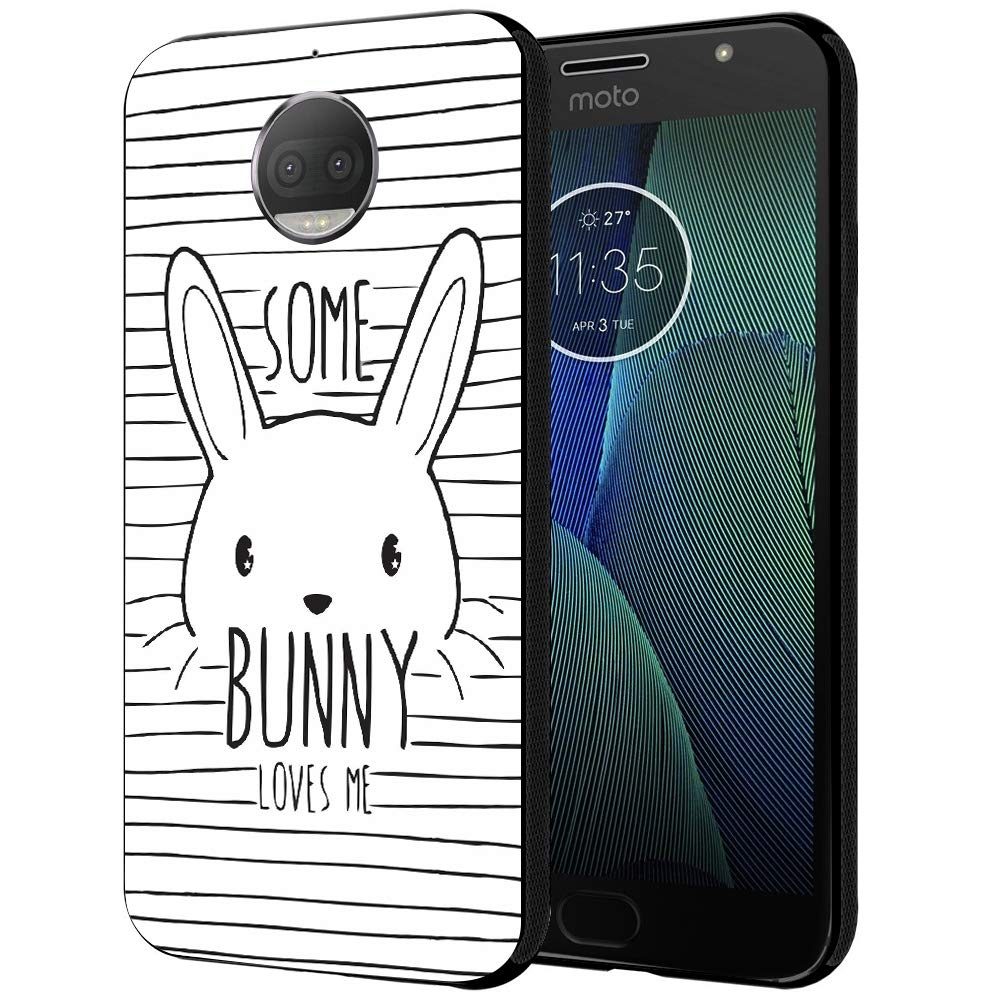 Amazon Brand - Solimo Designer Bunny Printed Hard Back Case Mobile Cover for Moto G5S Plus (D1283)