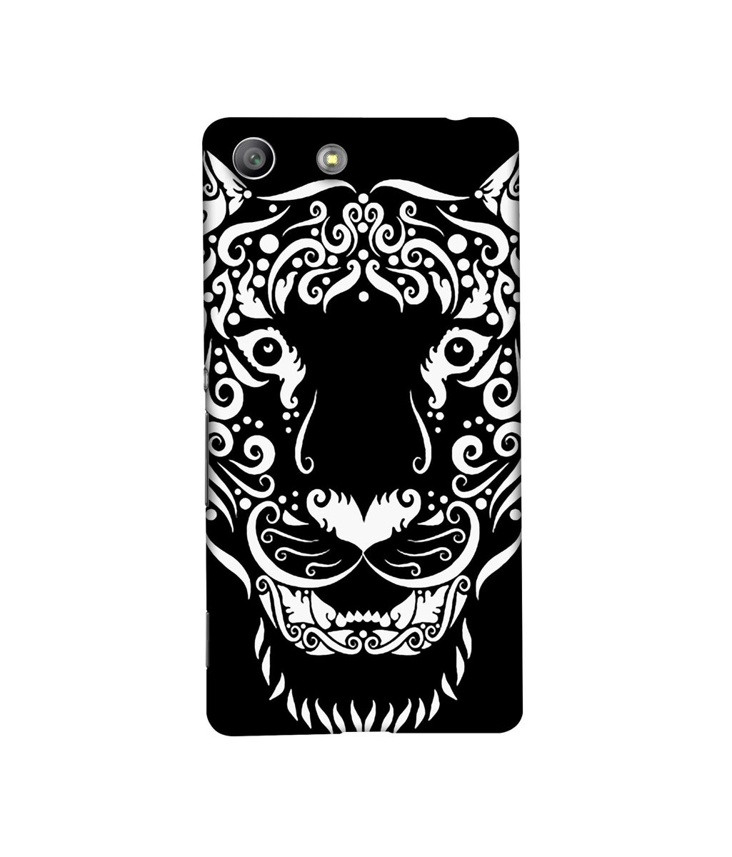 Amazon Brand - Solimo Designer White Tiger 3D Printed Hard Back Case Mobile Cover for Sony Xperia M5 Dual