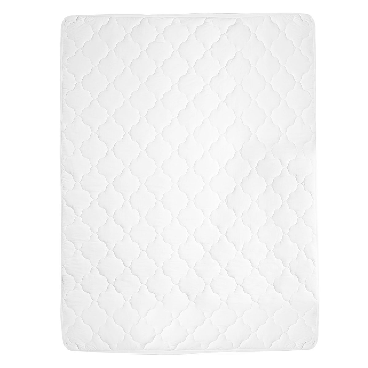 UMI Essentials All Season Extra Deep Quilted Mattress Protectors, One Size, Washable, White, 180x200cm