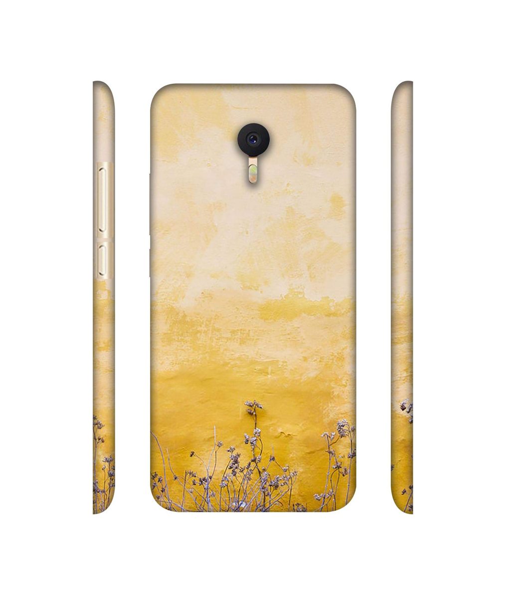 Amazon Brand - Solimo Designer Dry Flower On Wall 3D Printed Hard Back Case Mobile Cover for Meizu M3 Note