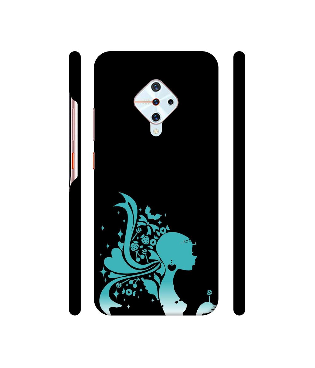 Amazon Brand - Solimo Designer Lady Vector N 3D Printed Hard Back Case Mobile Cover for Vivo S1 Pro