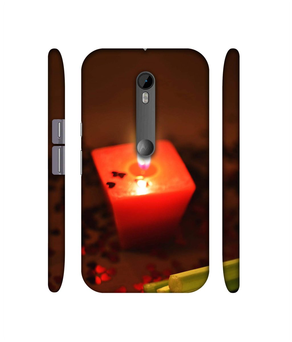 Amazon Brand - Solimo Designer Candle Light 3D Printed Hard Back Case Mobile Cover for Motorola Moto G 3rd Generation