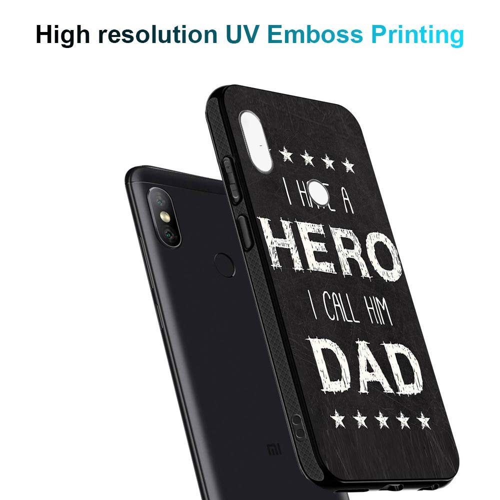 Amazon Brand - Solimo Designer Real Hero DAD Printed Hard Back Case Mobile Cover for Redmi Note 5 Pro (D1169)