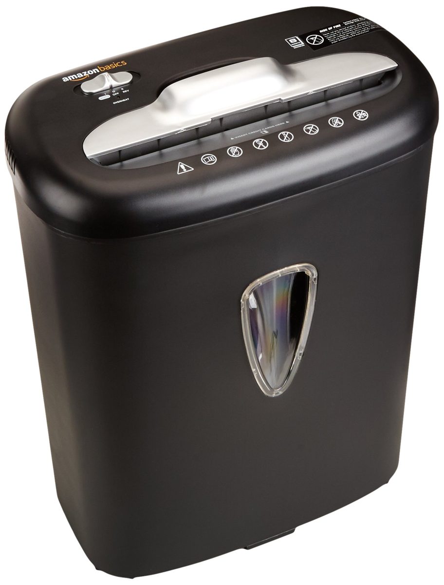 AmazonBasics Cross-Cut Office Shredder