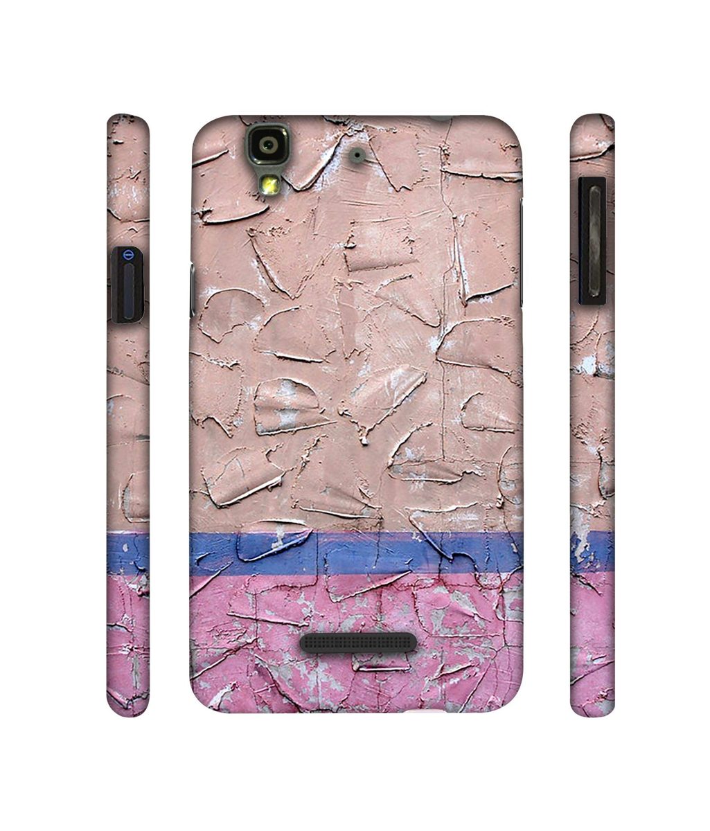 Amazon Brand - Solimo Designer Texture On Wall 3D Printed Hard Back Case Mobile Cover for Micromax YU Yureka