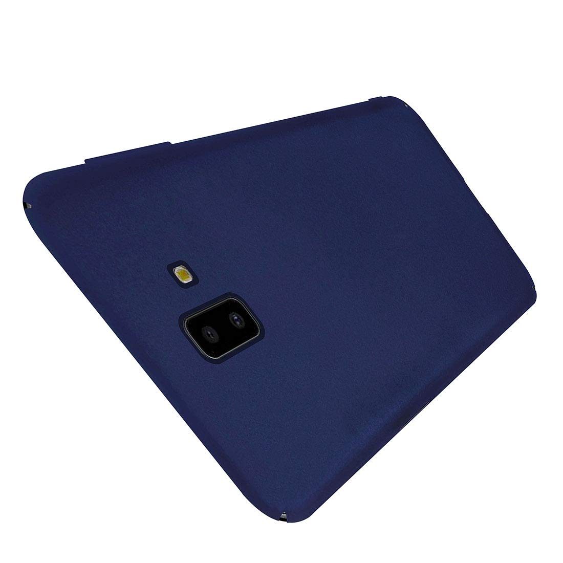Amazon Brand - Solimo Mobile Cover (Hard Back & Slim) for Samsung Galaxy J6 Plus (Blue)