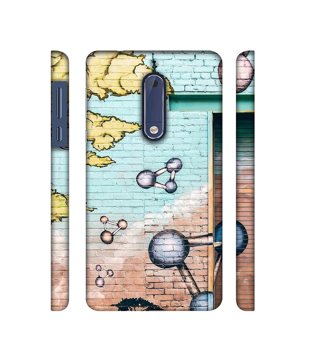 Amazon Brand - Solimo Designer Paintings 3D Printed Hard Back Case Mobile Cover for Nokia 5