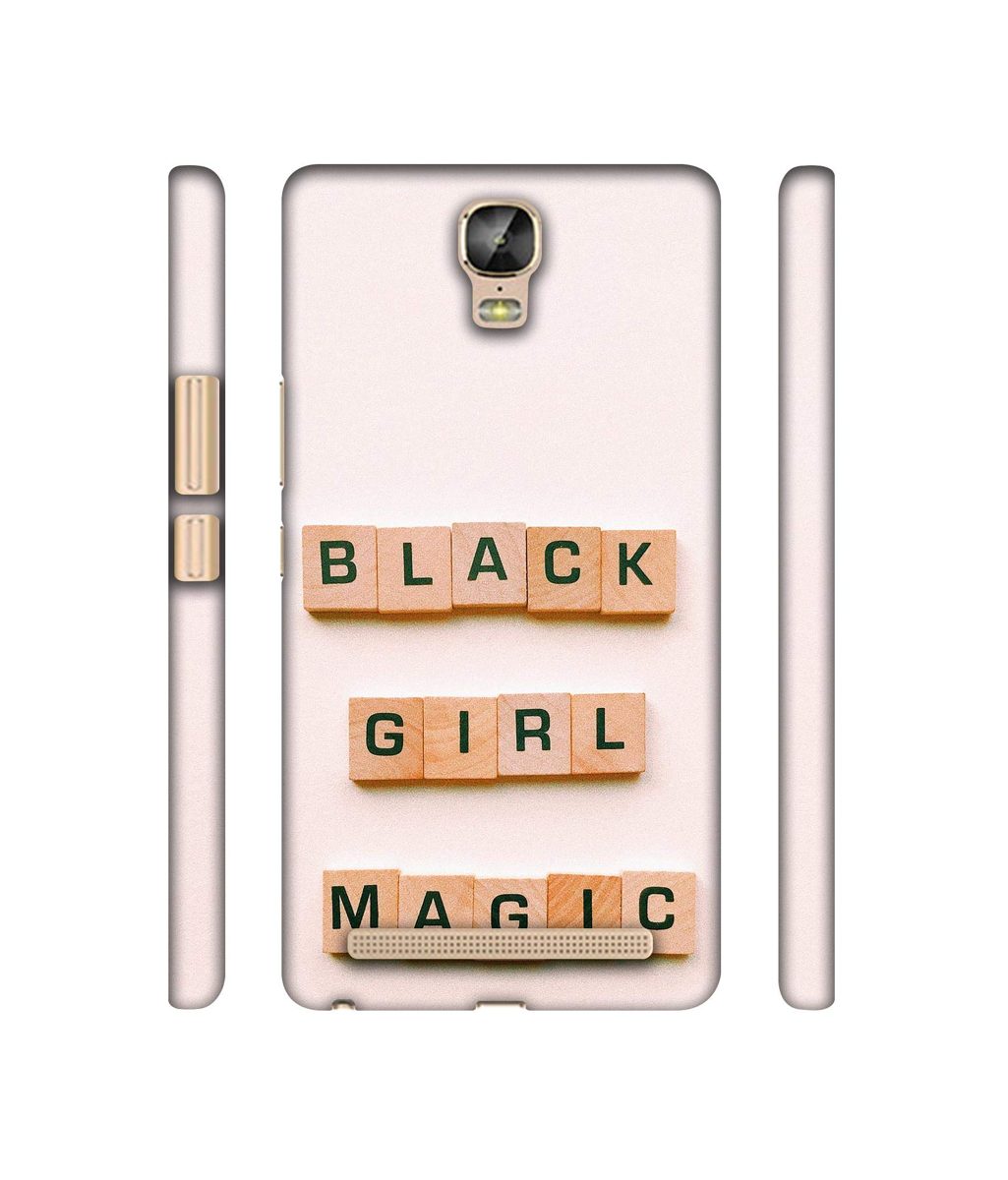Amazon Brand - Solimo Designer Black Girl Magic 3D Printed Hard Back Case Mobile Cover for Gionee Marathon M5 Plus