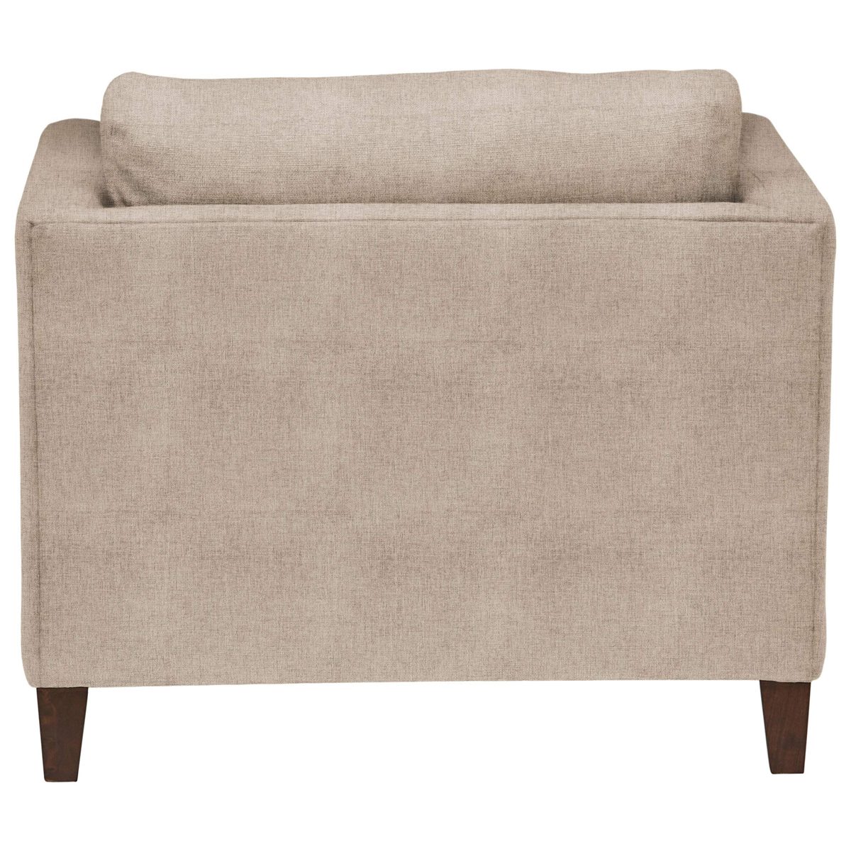 Amazon Brand – Stone & Beam Andover Modern Living Room Accent Chair, 38"W, Grey Linen