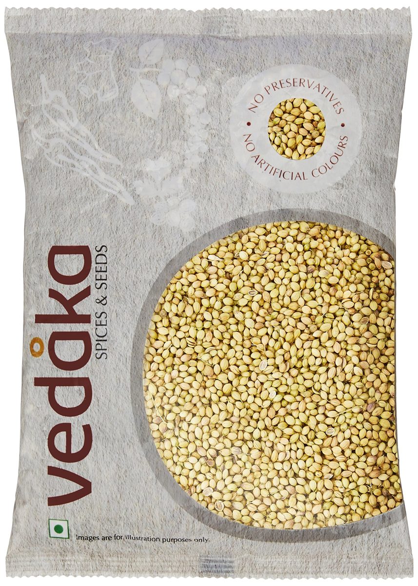 Amazon Brand - Vedaka Coriander (Dhania) Seeds, 200g