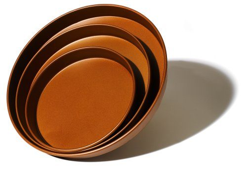 Strathwood Copper-Finish Plant Trays, Set of 3