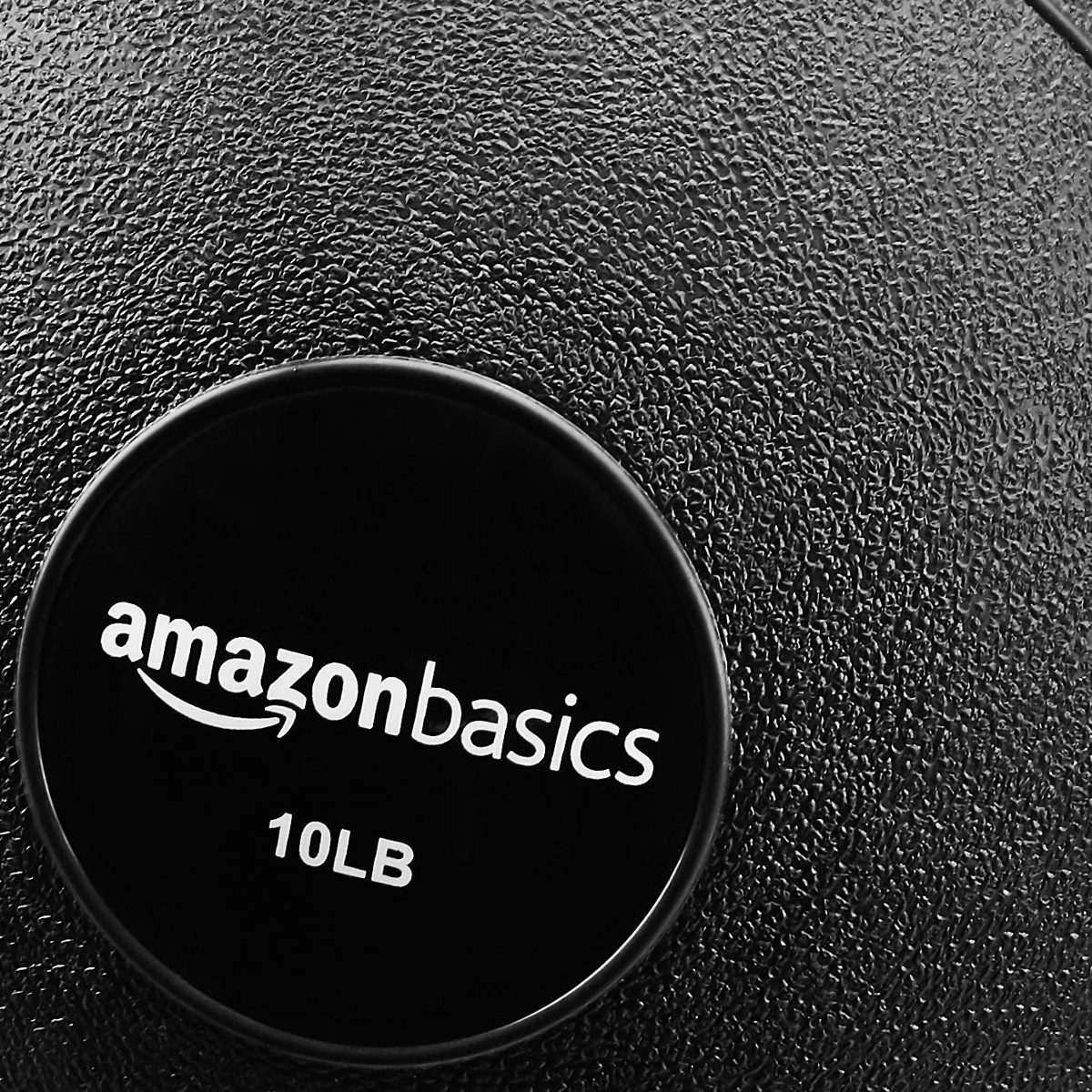 AmazonBasics Slam Ball Smooth Grip, black