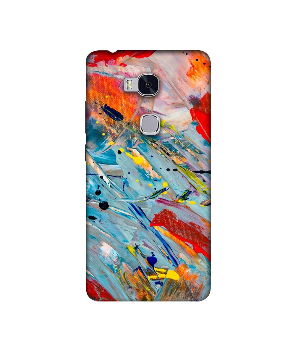 Amazon Brand - Solimo Designer Colour Texture 3D Printed Hard Back Case Mobile Cover for Huawei Honor 5X