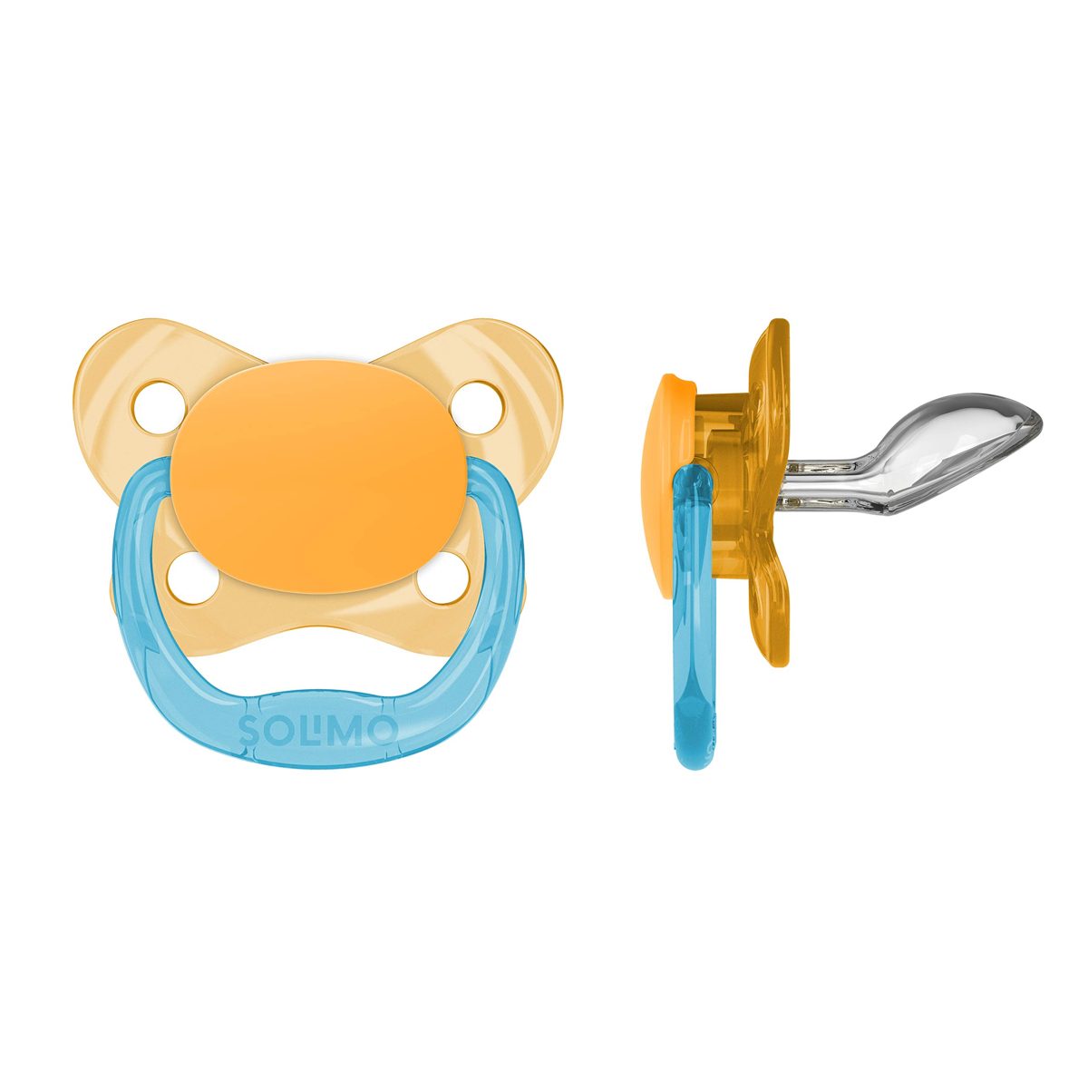 Solimo Orthadontic Pacifier Stage 2, 4-Pack