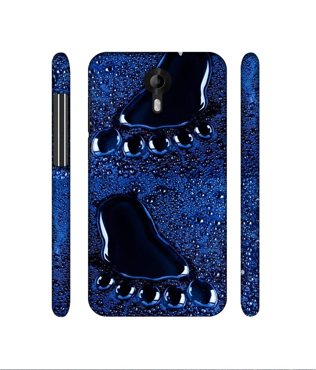 Amazon Brand - Solimo Designer Foot Impression 3D Printed Hard Back Case Mobile Cover for Micromax Canvas Nitro 4G E455