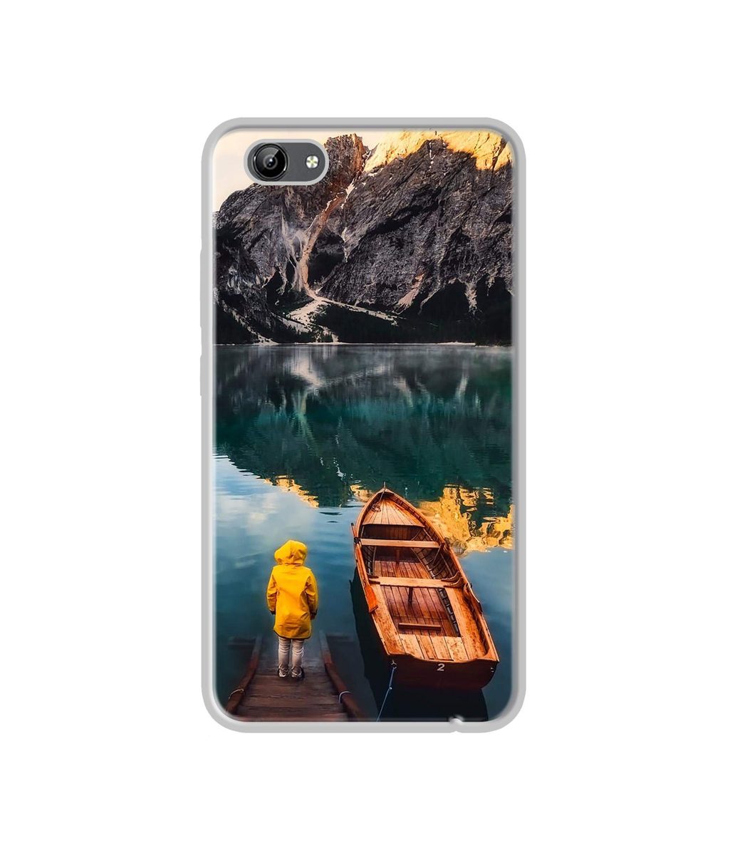 Amazon Brand - Solimo Designer Lake View UV Printed Soft Back Case Mobile Cover for Vivo Y71