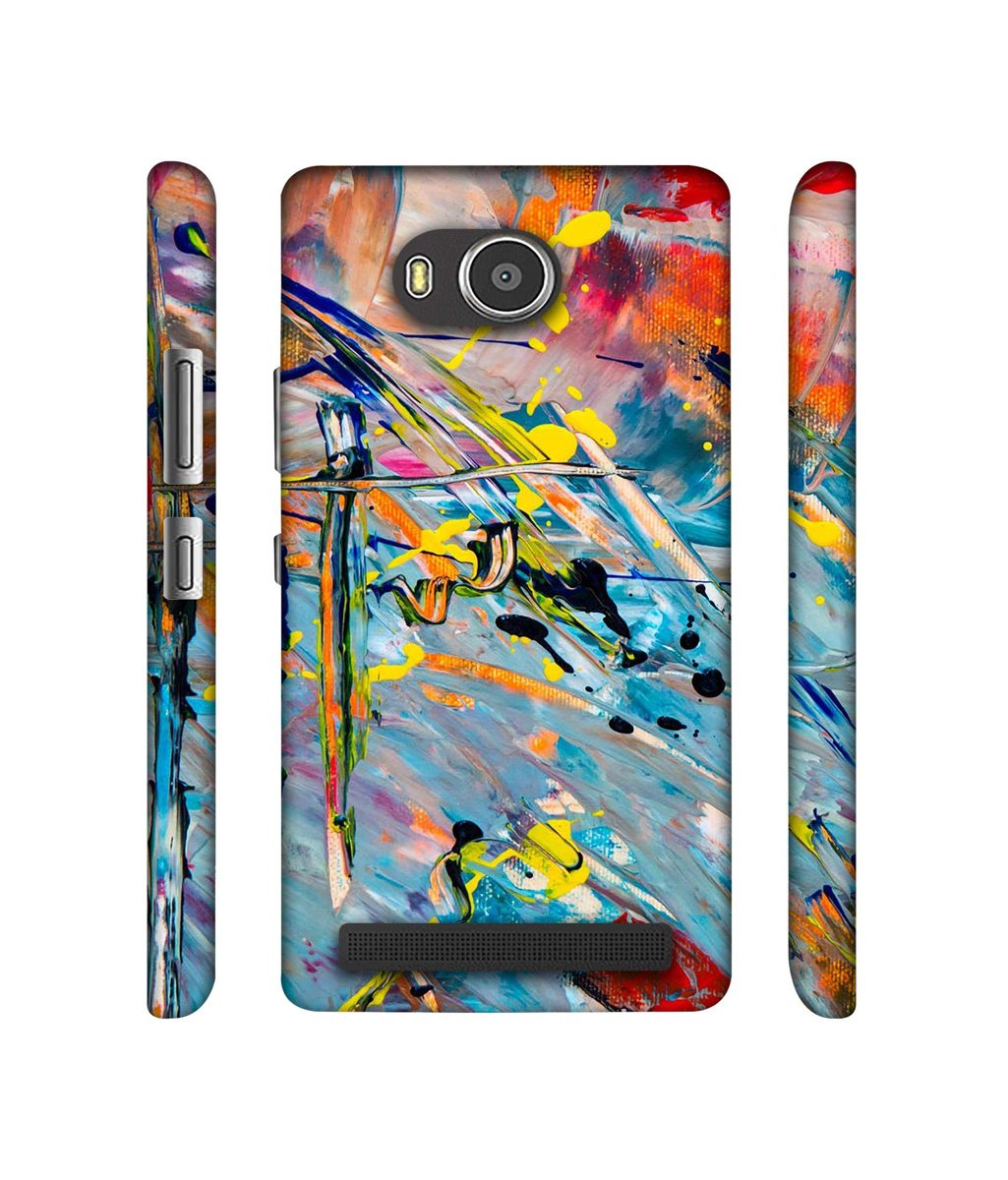 Amazon Brand - Solimo Designer Paint Texture 3D Printed Hard Back Case Mobile Cover for Lenovo A7700