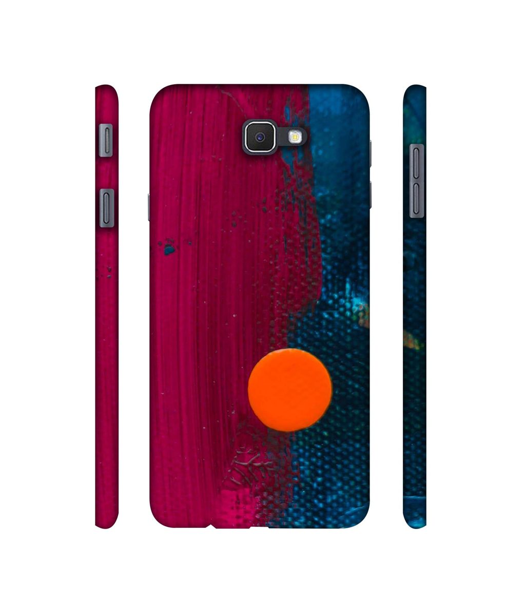 Amazon Brand - Solimo Designer Pink and Blue Brush Texture 3D Printed Hard Back Case Mobile Cover for Samsung Galaxy J5 Prime